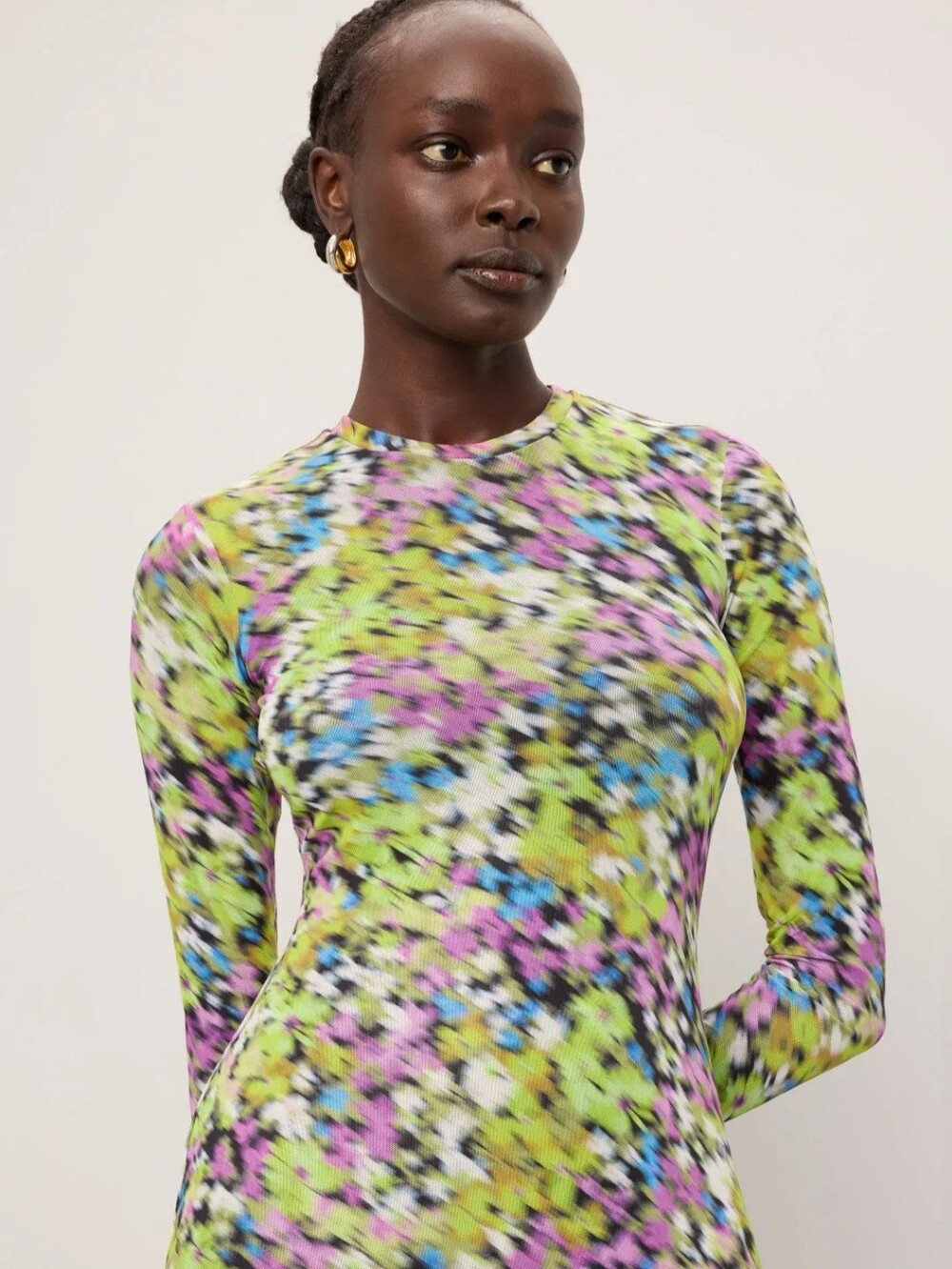 AFRM Didi Crewneck Dress M